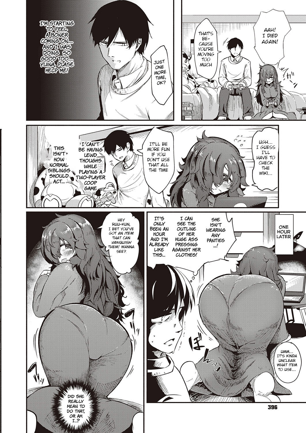 Hentai Manga Comic-Giving In To My Sister's Lust-Read-4